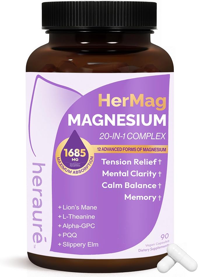 HerAure Hermag Magnesium 20-in-1 Complex Magnesio Complex For Women