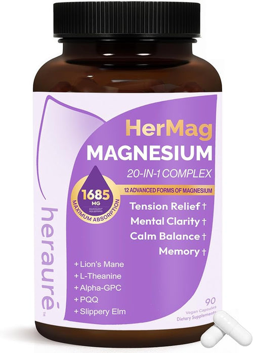 HerAure Hermag Magnesium 20-in-1 Complex Magnesio Complex For Women