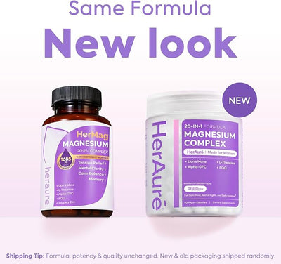 HerAure Hermag Magnesium 20-in-1 Complex Magnesio Complex For Women