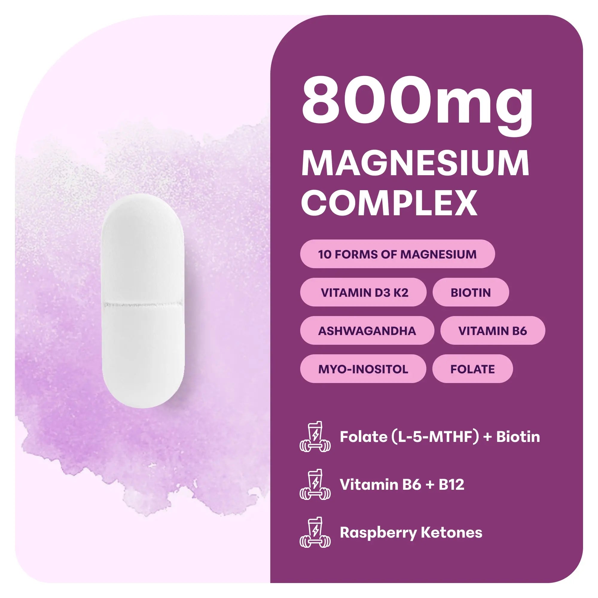20 in 1 Magnesium Complex for Women Buy 1 Get 1 FREE