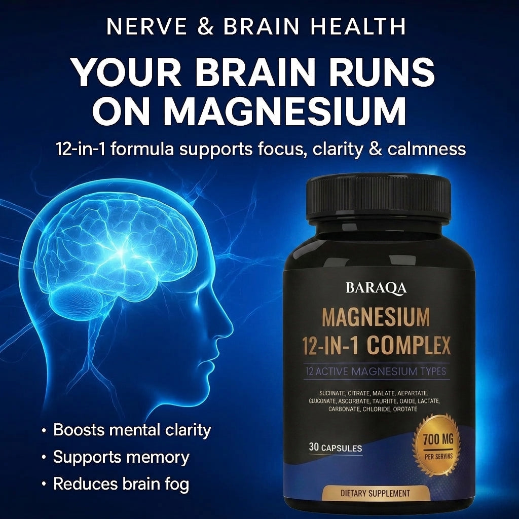12 in 1 Magnesium Complex Capsules ( BUY 1 GET 1 FREE )