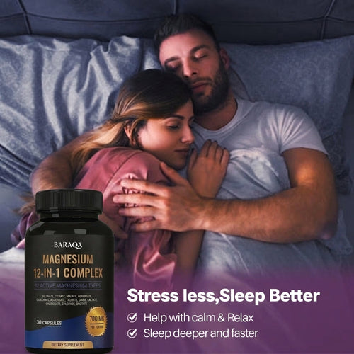 12 in 1 Magnesium Complex Capsules ( BUY 1 GET 1 FREE )