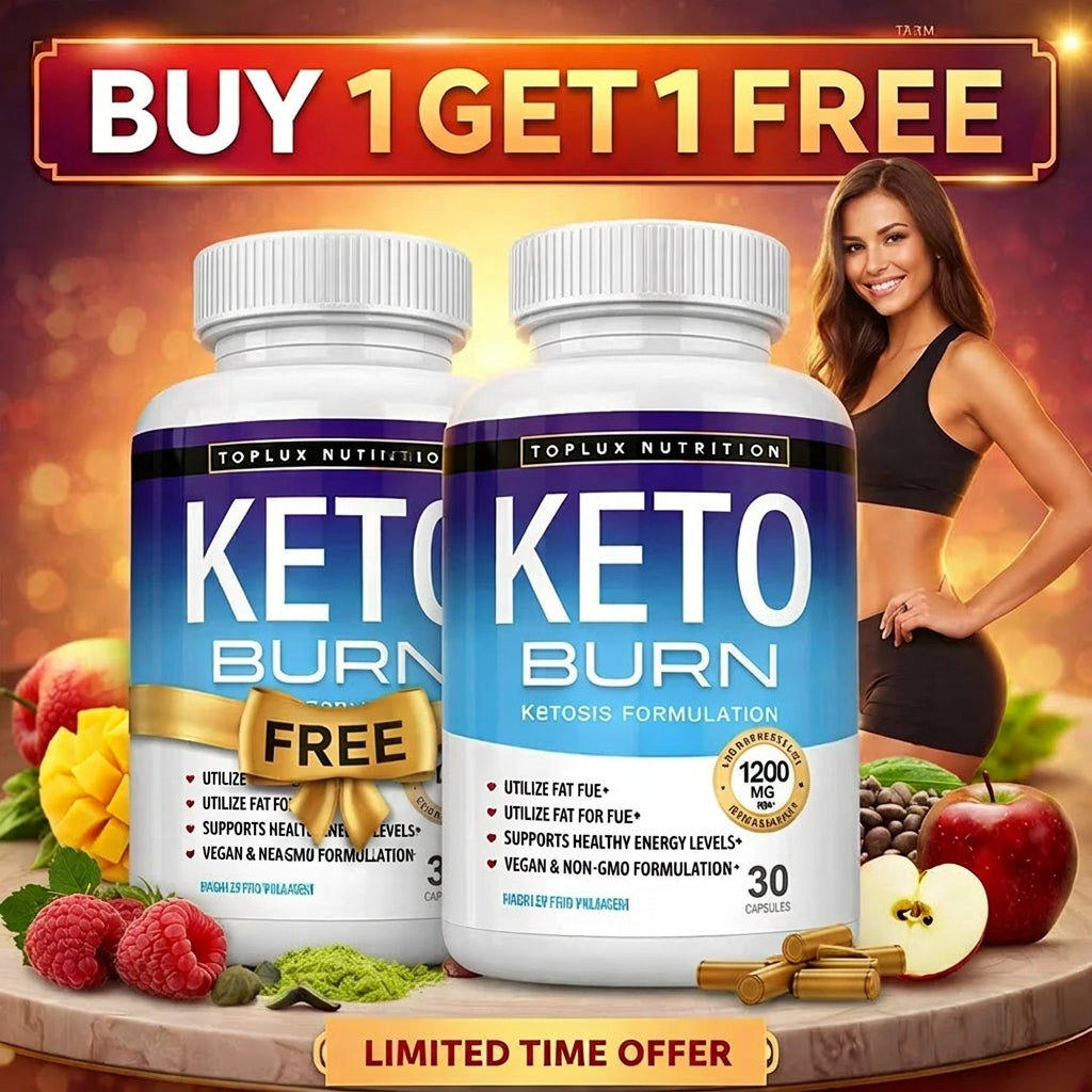 Toplux Keto Burn Pills Ketosis Weight Loss - 1200 Mg Ultra Advanced Natural