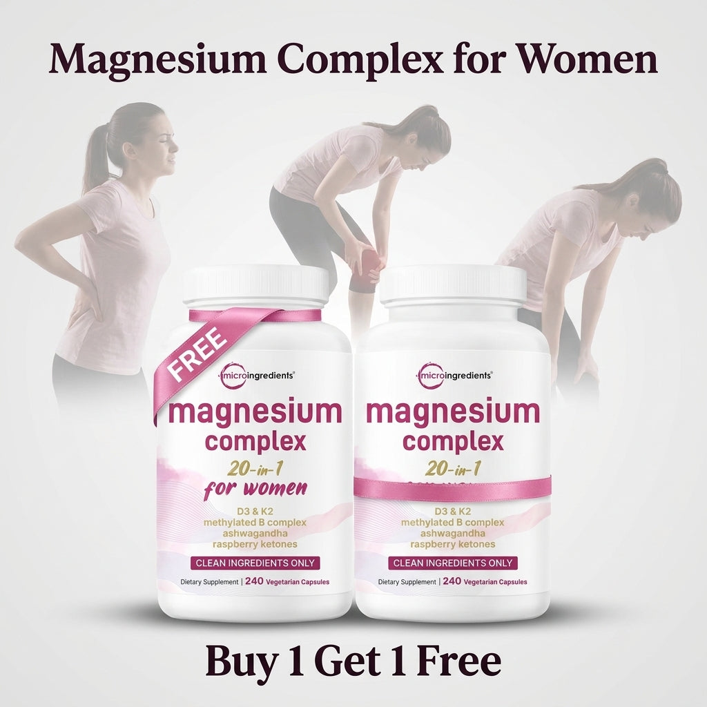20 in 1 Magnesium Complex for Women Buy 1 Get 1 FREE
