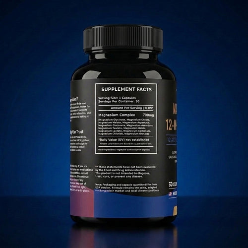 12 in 1 Magnesium Complex Capsules ( BUY 1 GET 1 FREE )