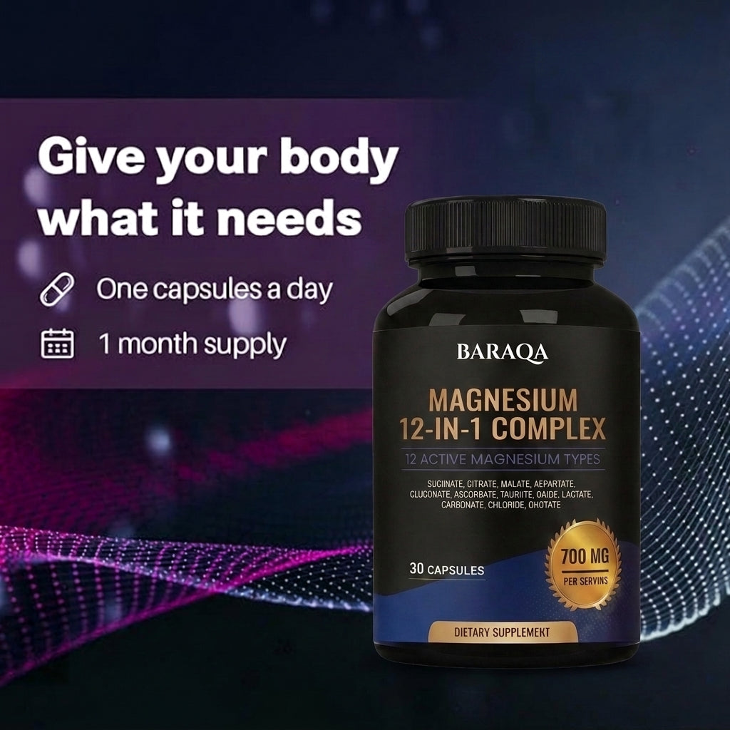 12 in 1 Magnesium Complex Capsules ( BUY 1 GET 1 FREE )