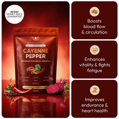 Cayenne Pepper Softgels - 60 Pcs