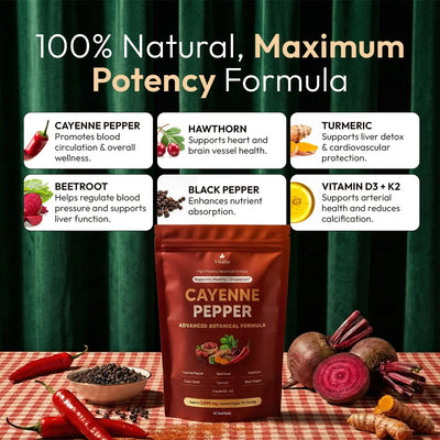 Cayenne Pepper Softgels - 60 Pcs
