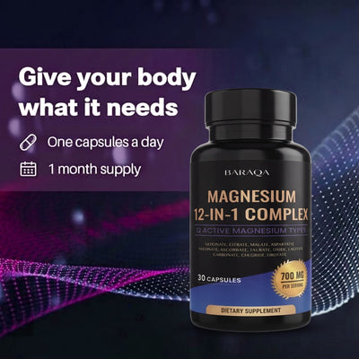 12 in 1 Magnesium Complex Capsules ( BUY 1 GET 1 FREE )