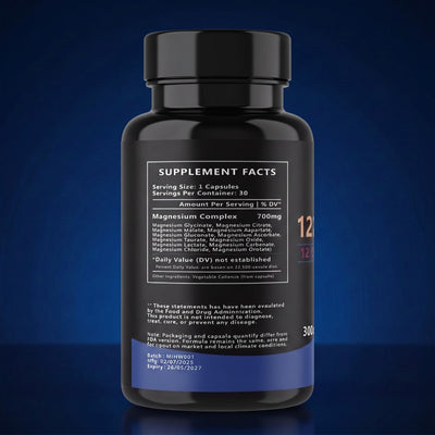12 in 1 Magnesium Complex Capsules ( BUY 1 GET 1 FREE )
