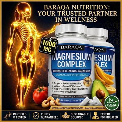 8 in 1 Magnesium Complex Capsules ( BUY 1 GET 1 FREE )