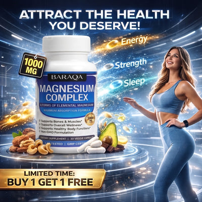 8 in 1 Magnesium Complex Capsules ( BUY 1 GET 1 FREE )